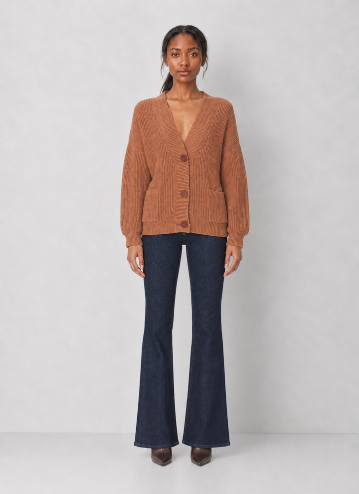 525 Celeste Relaxed Pocket Cardigan