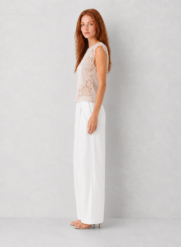 Lace Detail Dress Top