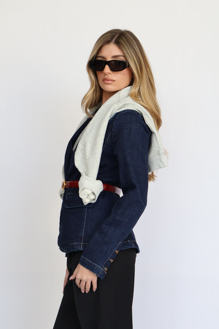 Dear John Denim Minah Jacket - Naval Academy