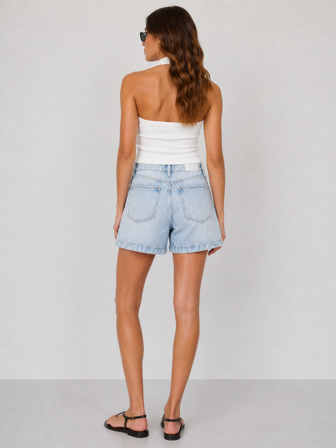 Pistola High Rise A-Line Shorts - Saige