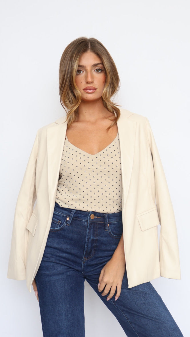Mesh Double Strap Camisole
