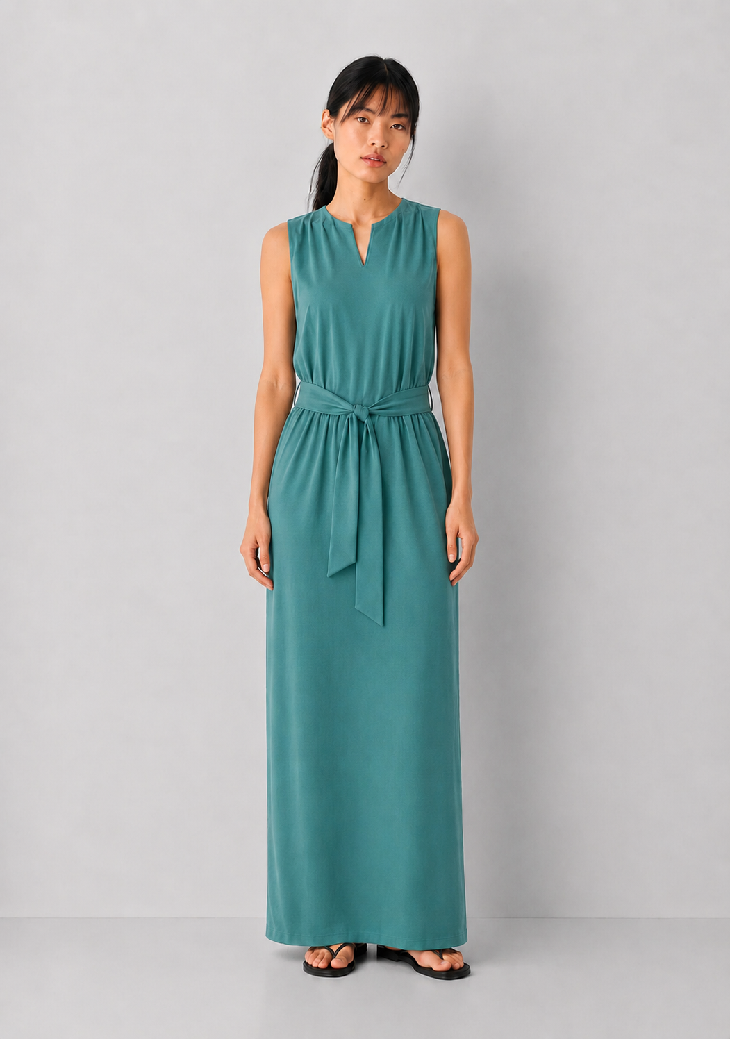 Charlotte Belted Maxi Dress