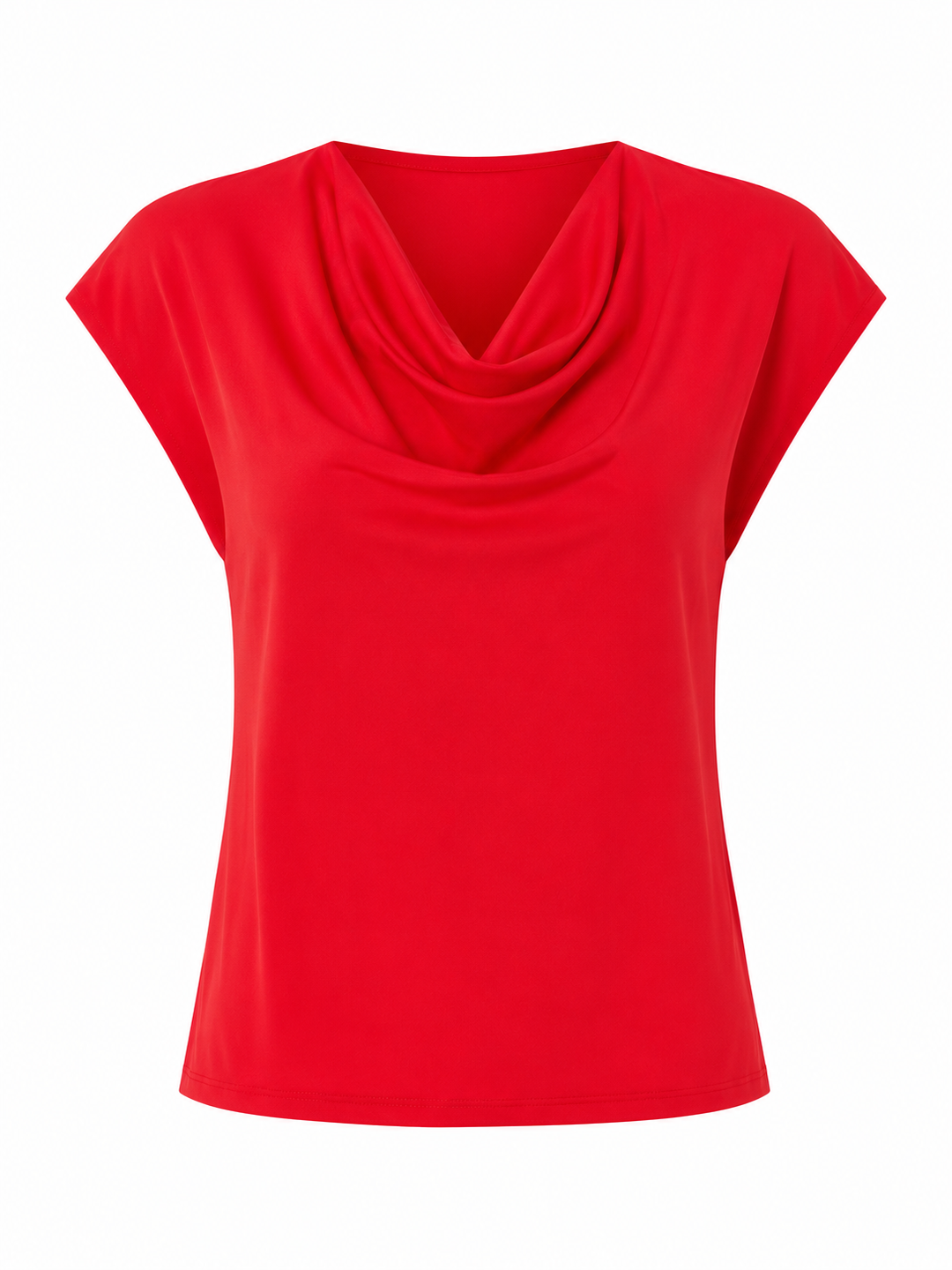 Cowl Neck Dolman Sleeve Top