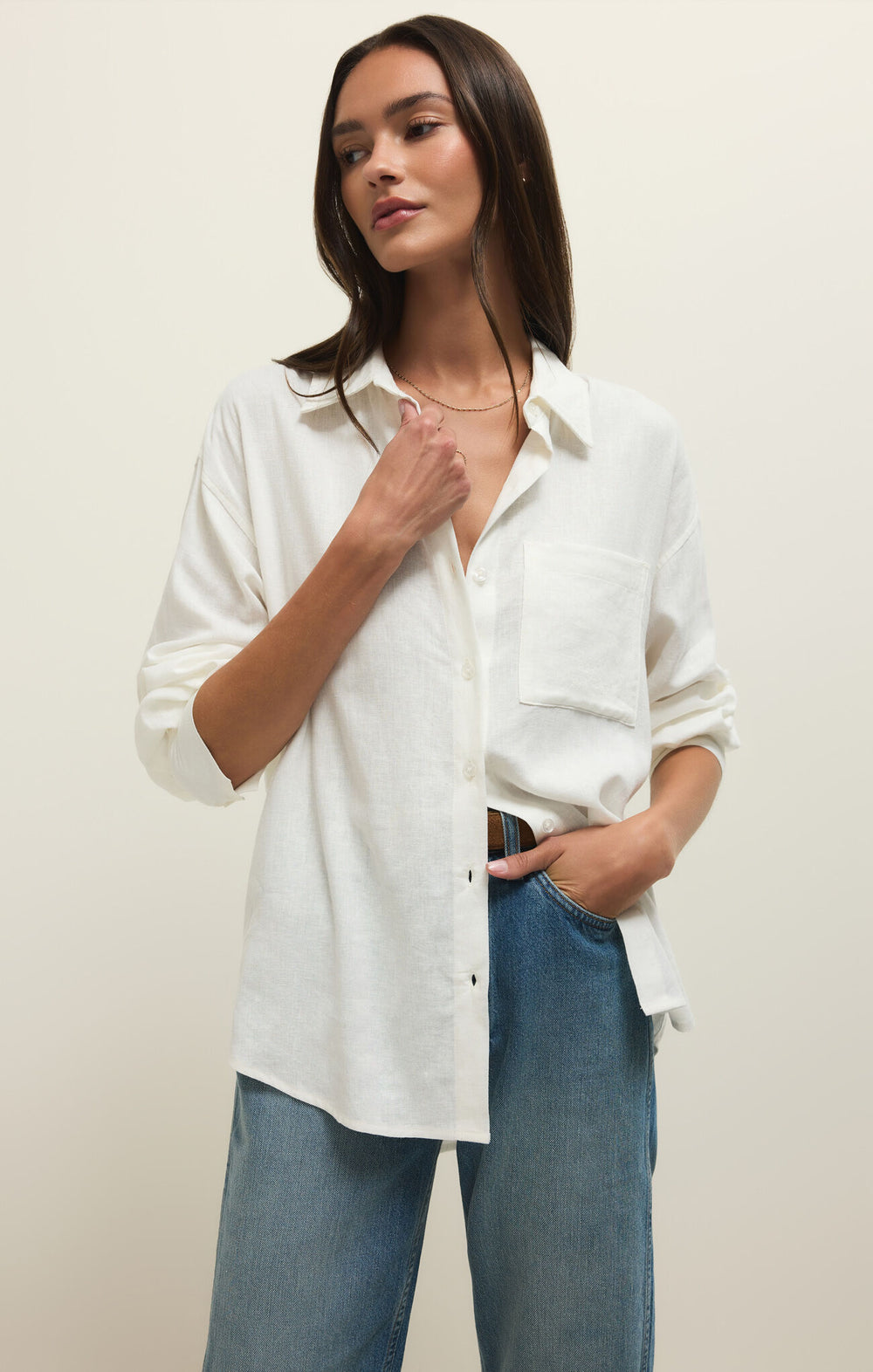 Z Supply Alfie Button Up Shirt
