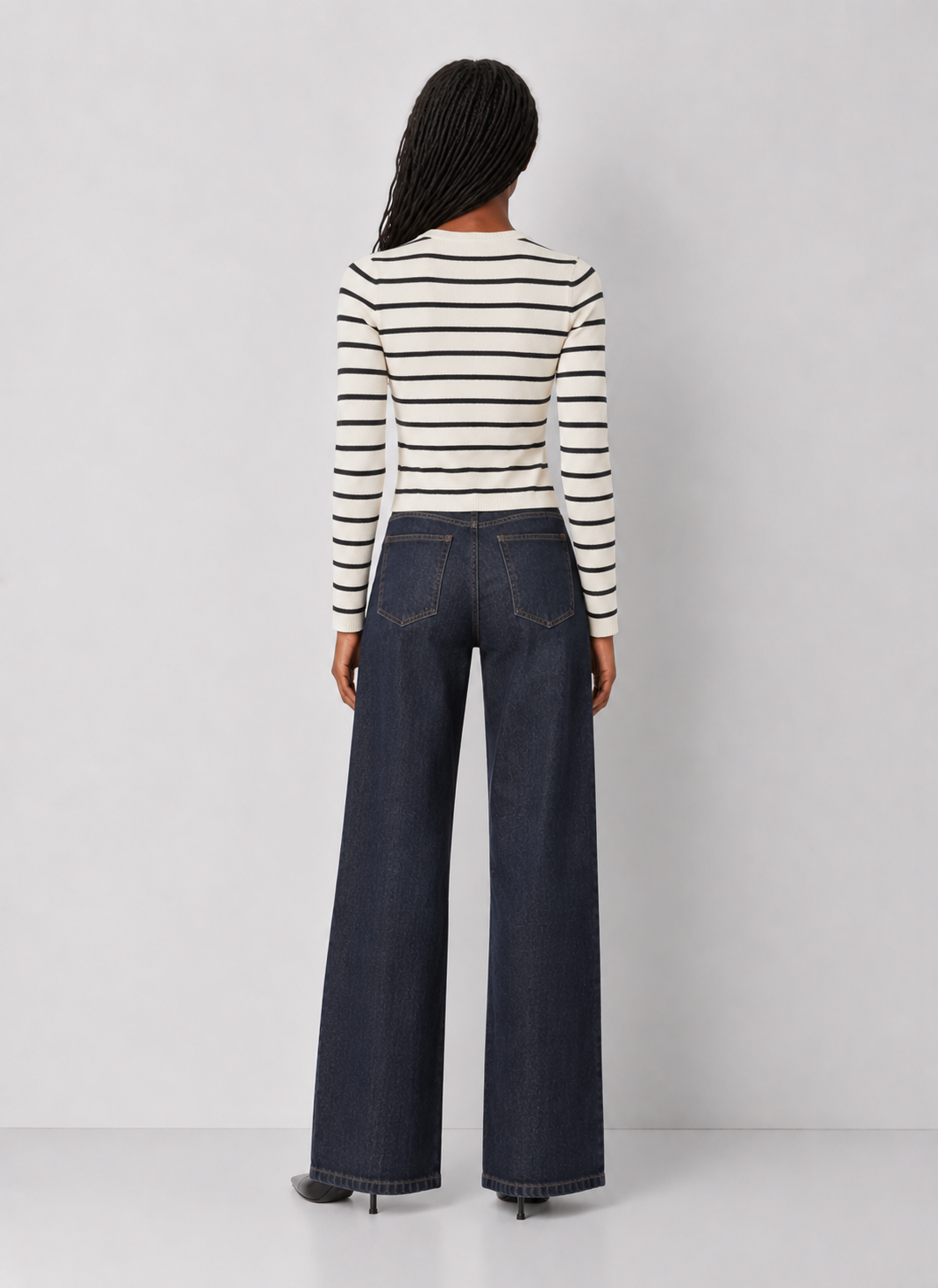 The Audrey Striped Cardigan