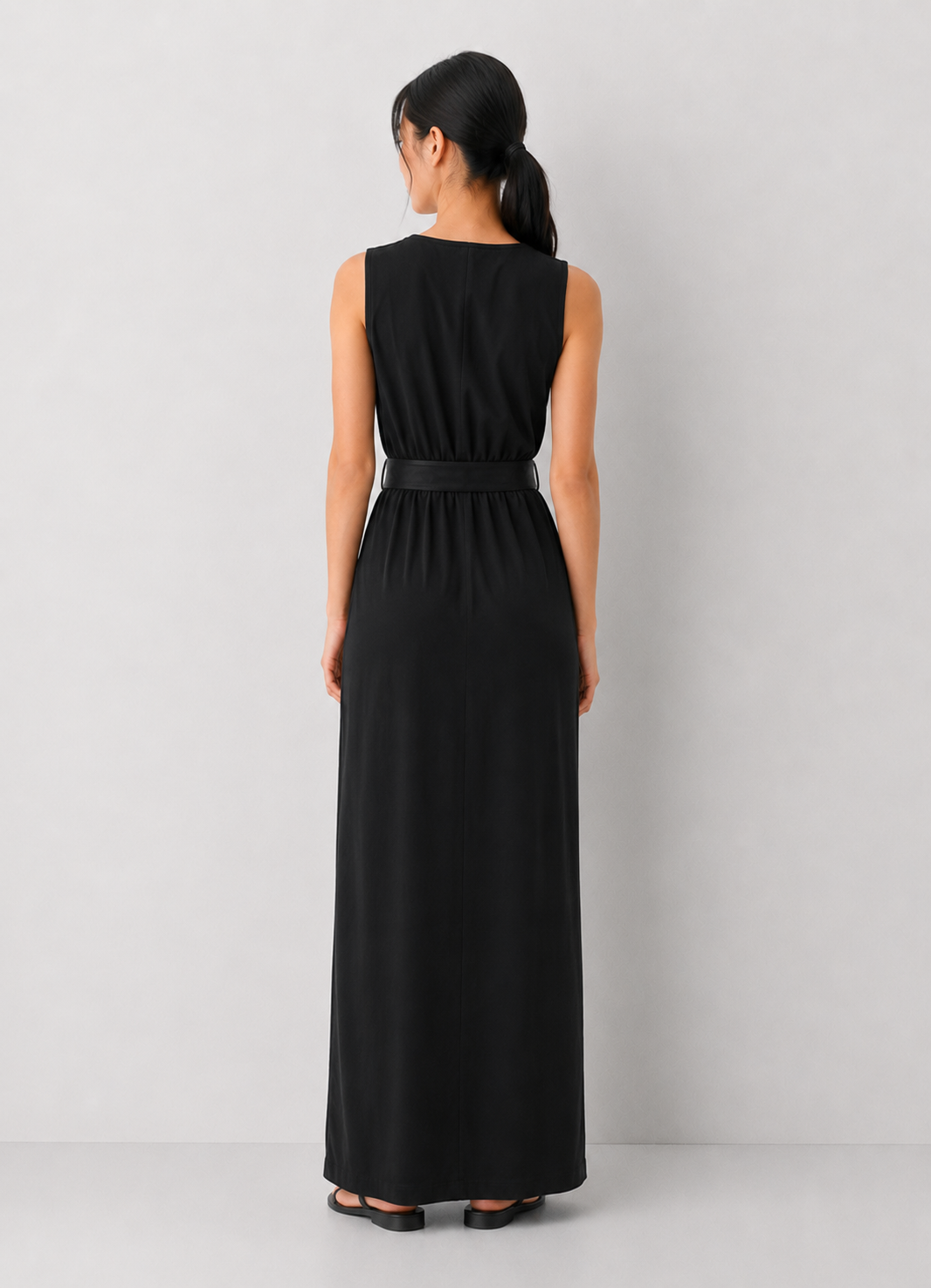 Charlotte Belted Maxi Dress