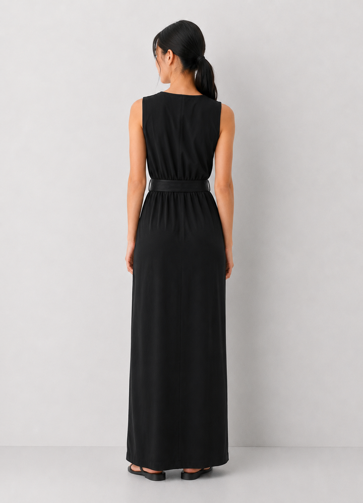 Charlotte Belted Maxi Dress