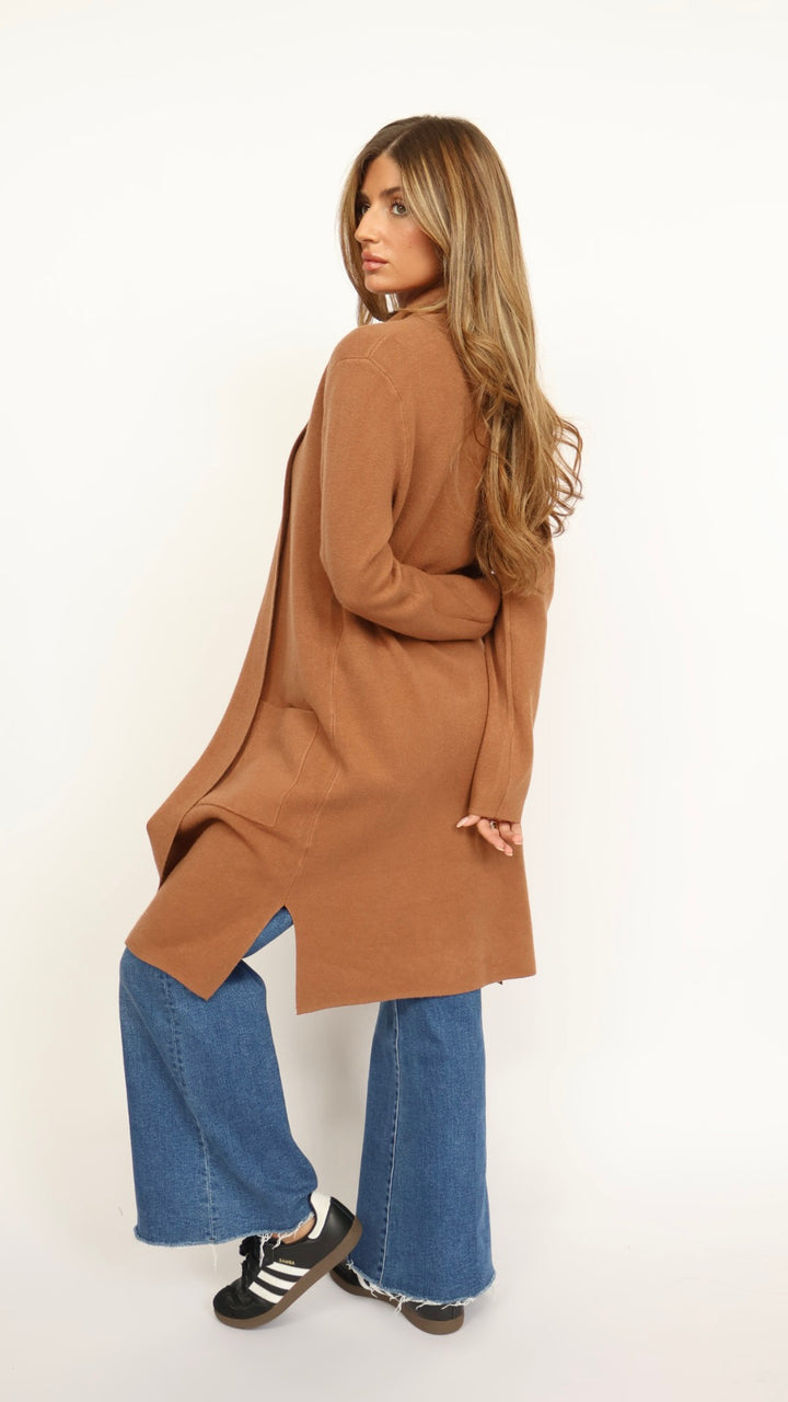 Pinch Classic Open Front Coat Cardigan