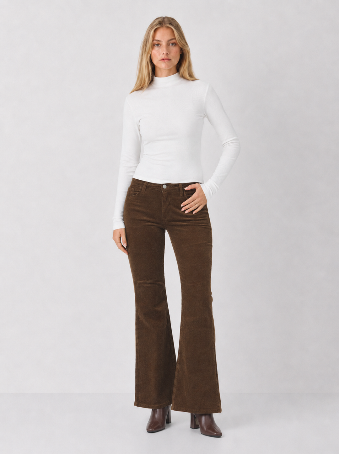 Dear John Florence Corduroy Pant - Cappuccino