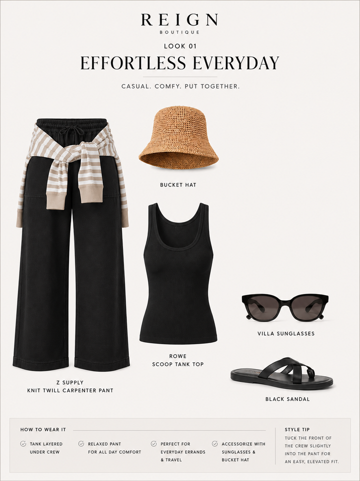 Click through the 15 style board outfit options
