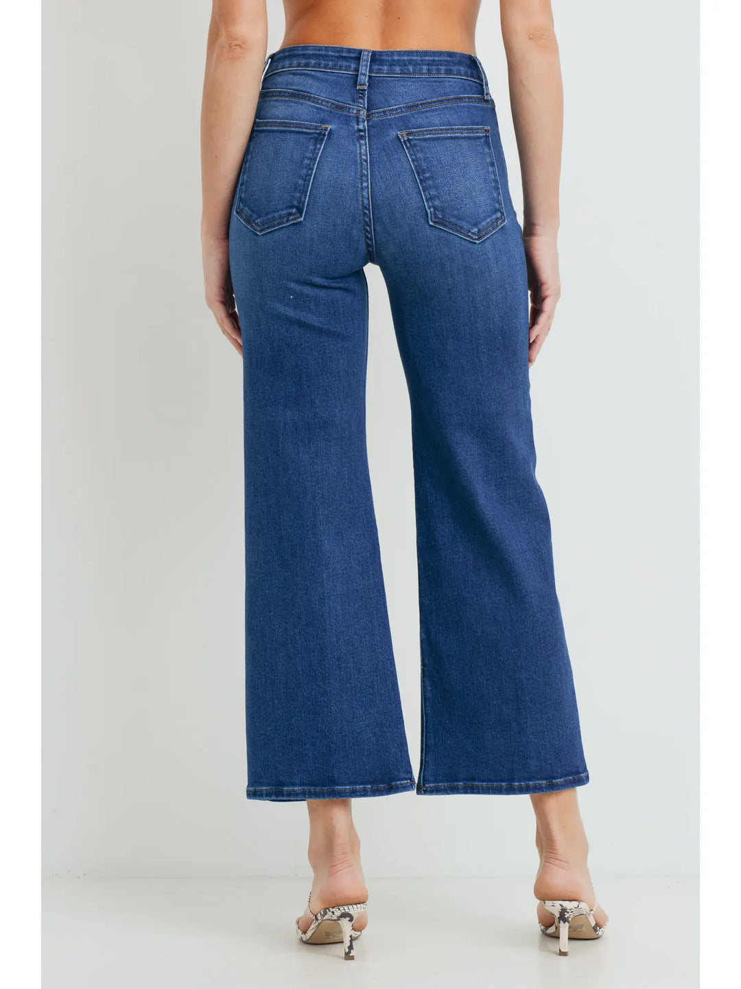 Just Black Denim HR Wide Leg- done