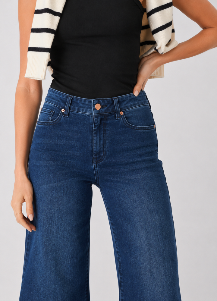 Dear John Denim Fiona Wide Leg Jeans – Princess