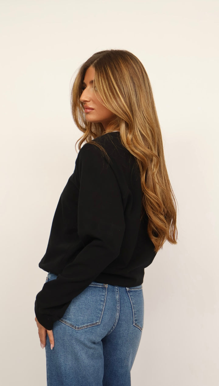 The Perfect Cotton Crew Neck Sweatshirt
