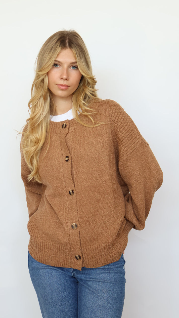 Chunky Oversized Knit Cardigan