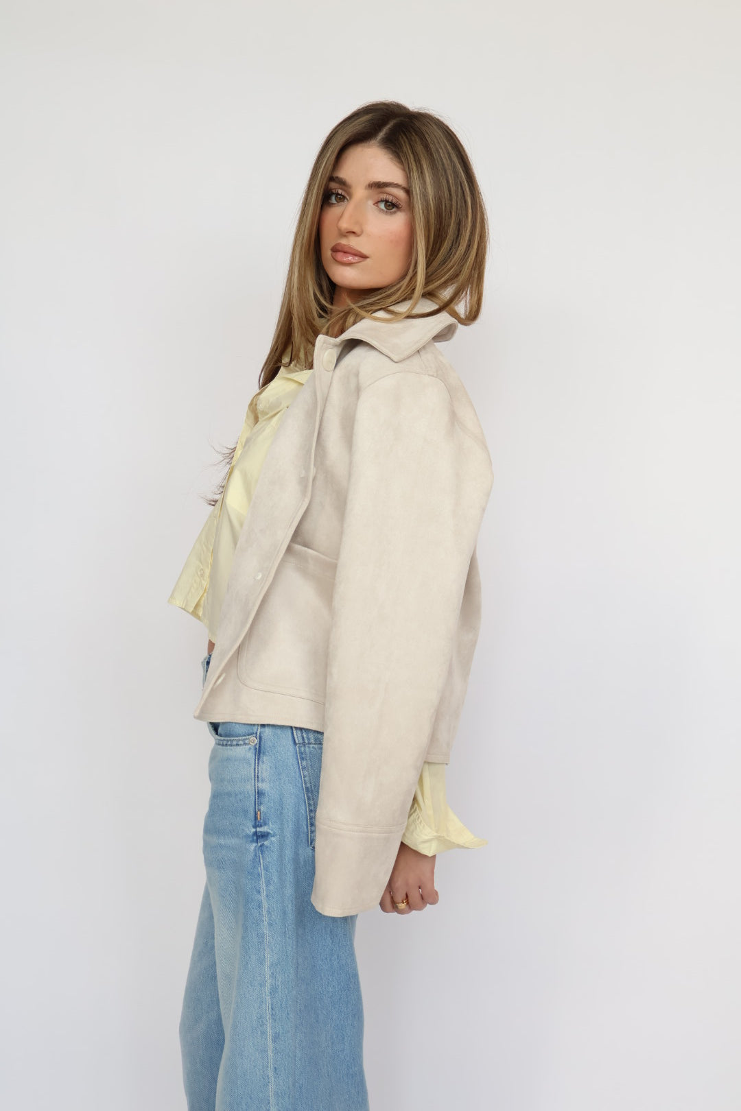 Z Supply Dillon Vegan Suede Jacket