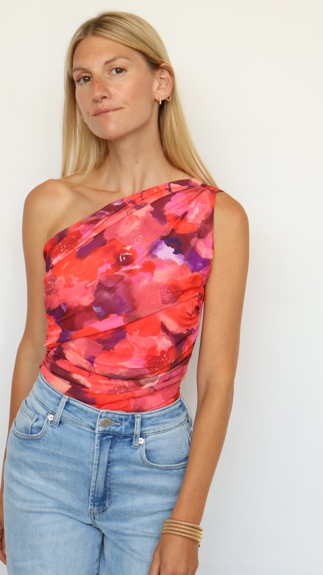 Sunset One Shoulder Bodysuit