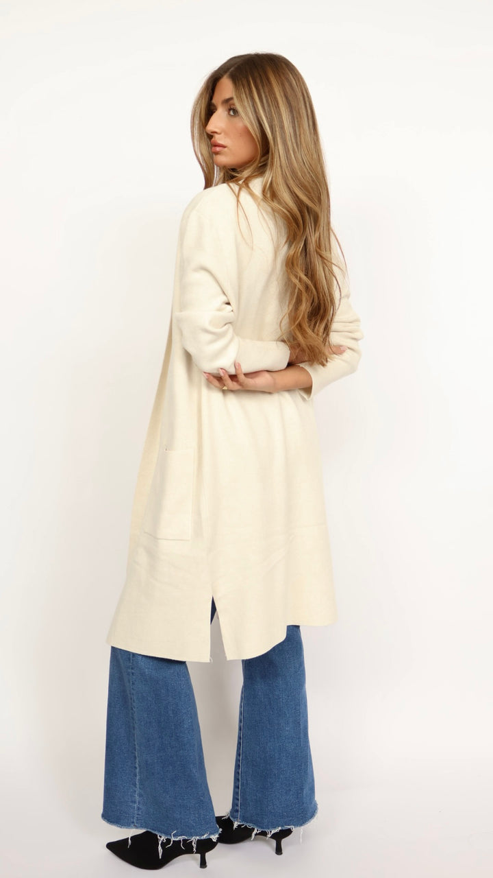 Pinch Classic Open Front Coat Cardigan