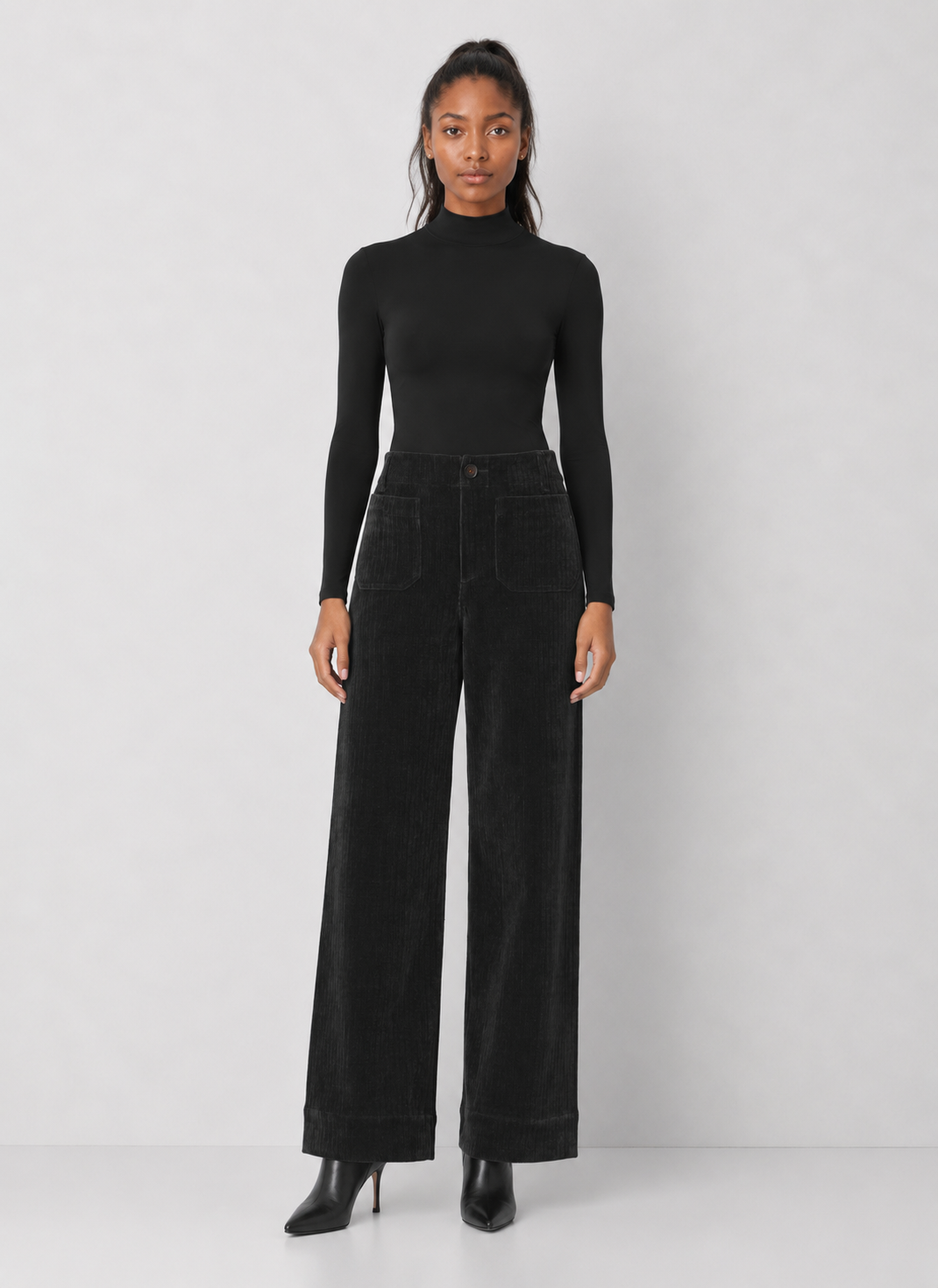 Dear John Audrey Wide Leg Corduroy Pant