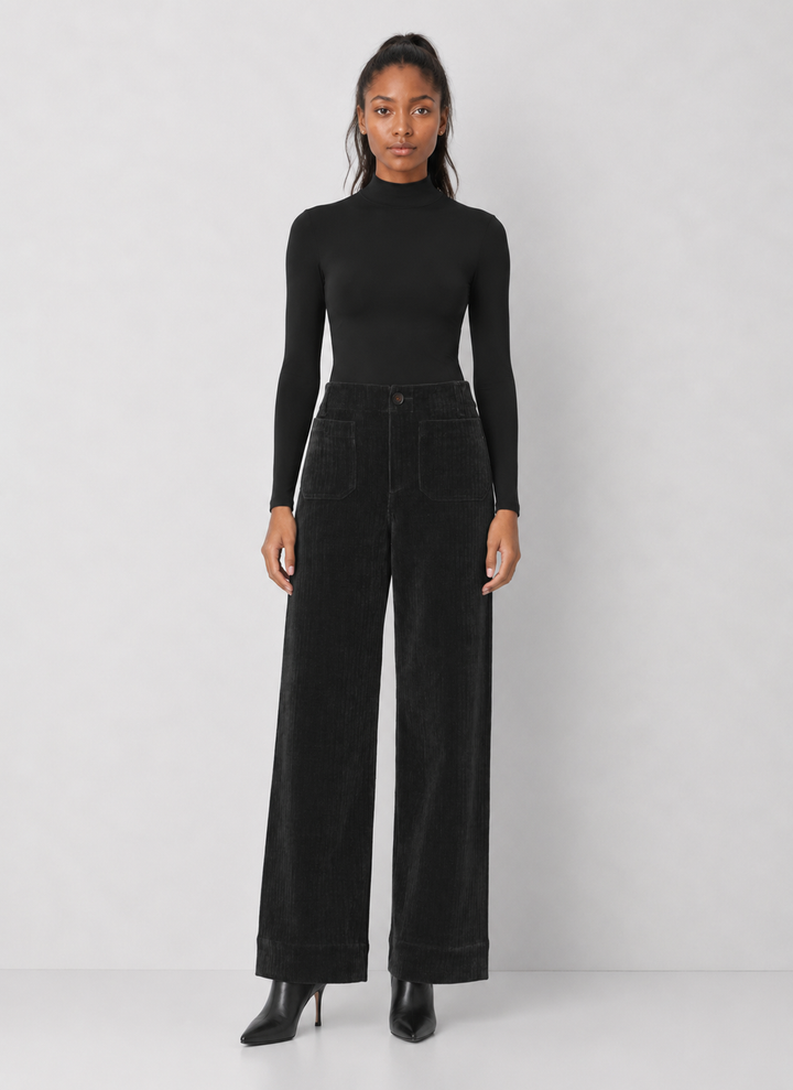 Dear John Audrey Wide Leg Corduroy Pant