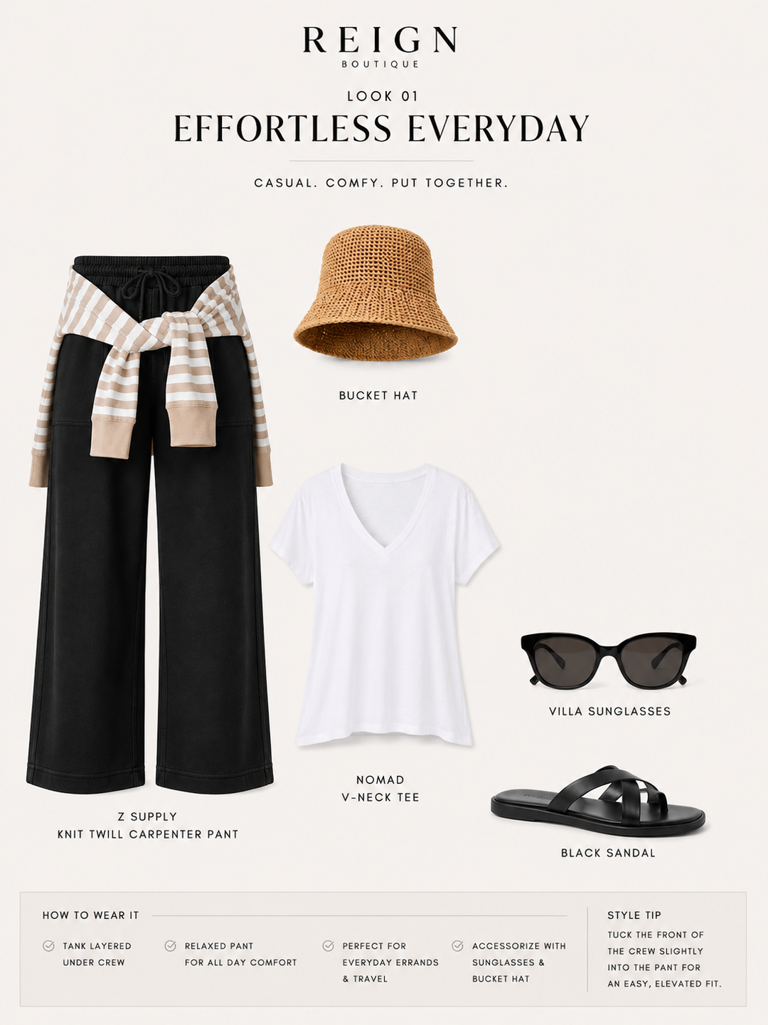 Click through the 15 style board outfit options