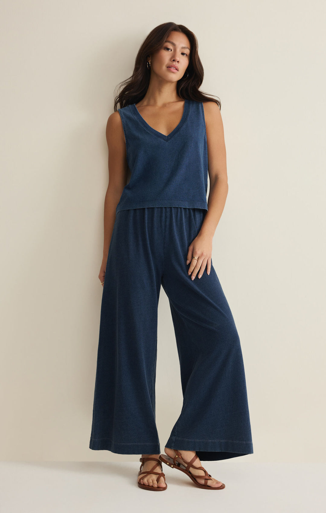 Z Supply Sloane V-Neck Denim Tank