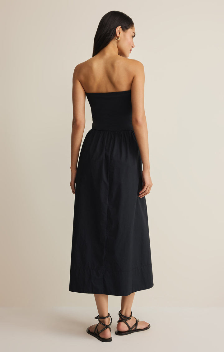 Z Supply Sunsought Strapless Midi Dress