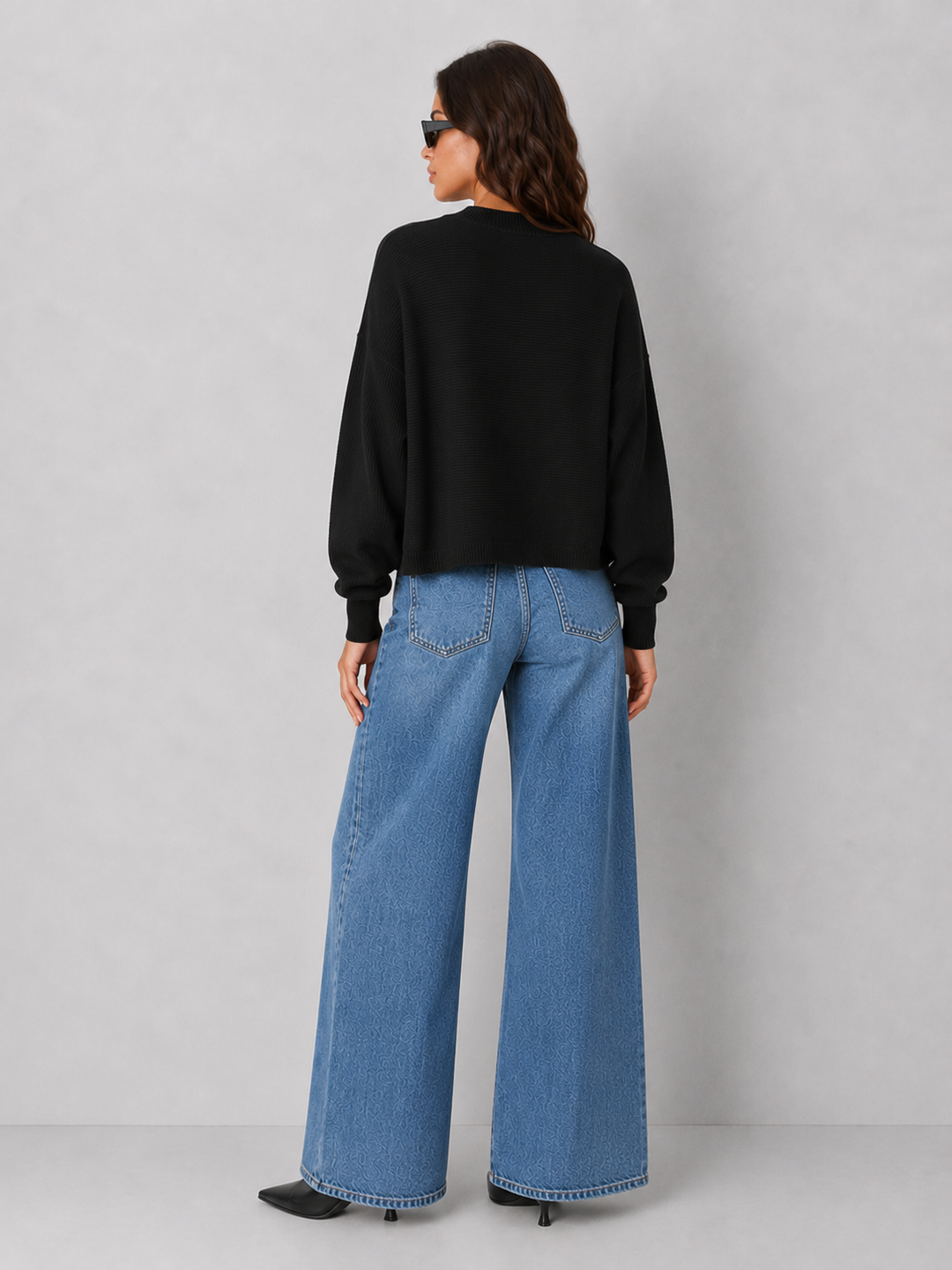 Dolman Sleeve Sweater Top