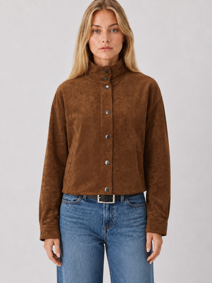 Z Supply Corin Bubble Hem Jacket