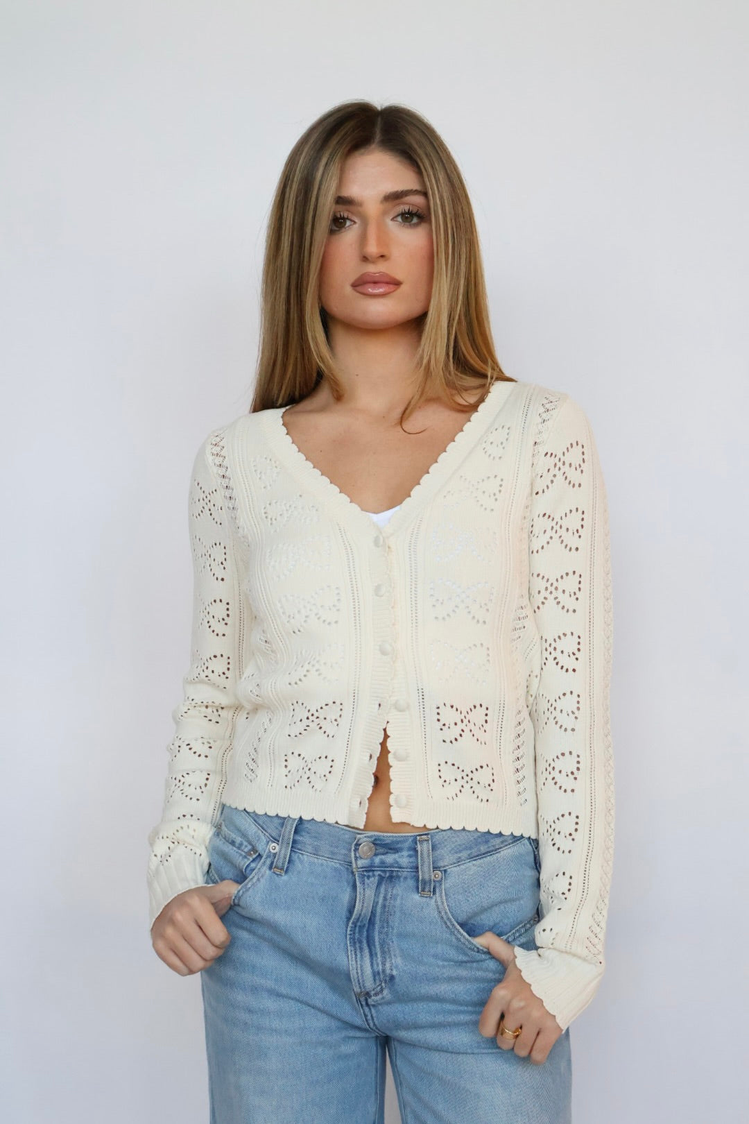 Z Supply Gema Pointelle Cardigan