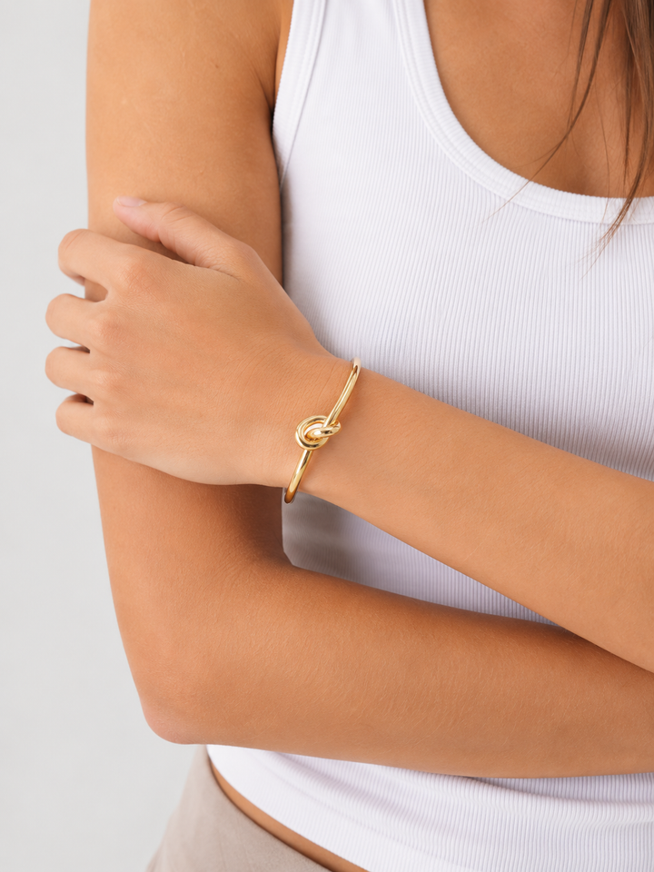Knot Cut Off Bracelet