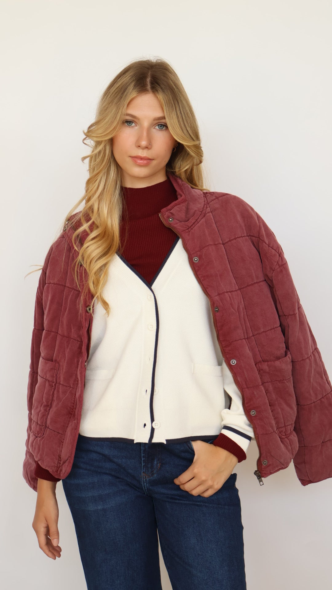 Thread & Supply Brina Quilted Puffer Jacket