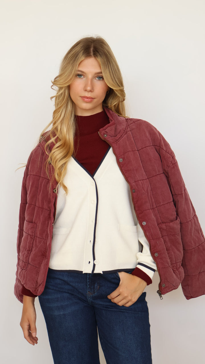 Thread & Supply Brina Quilted Puffer Jacket