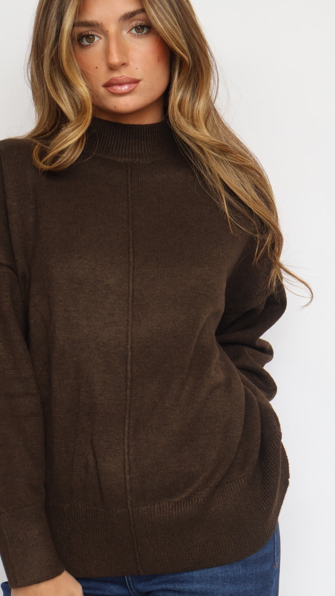 Heritage Mock Neck Sweater