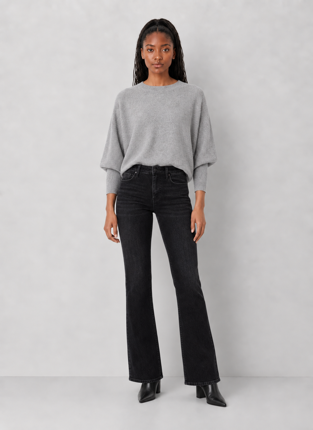 Flying Monkey Mid Rise Bootcut Jeans