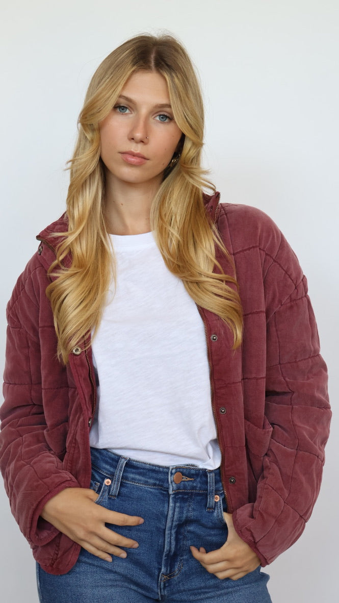 Thread & Supply Brina Quilted Puffer Jacket