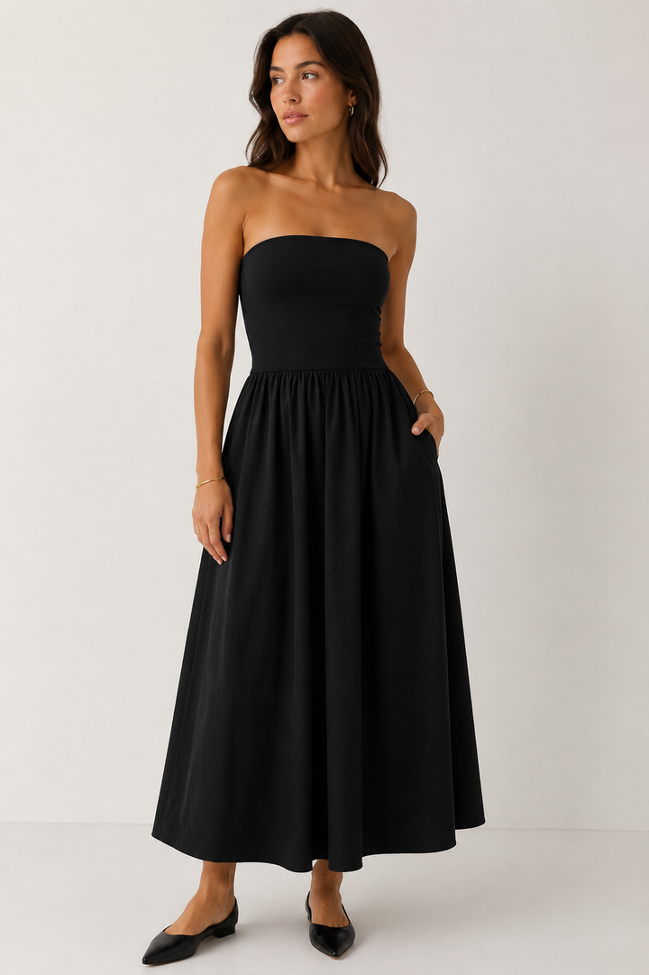 Tube Top Maxi Dress
