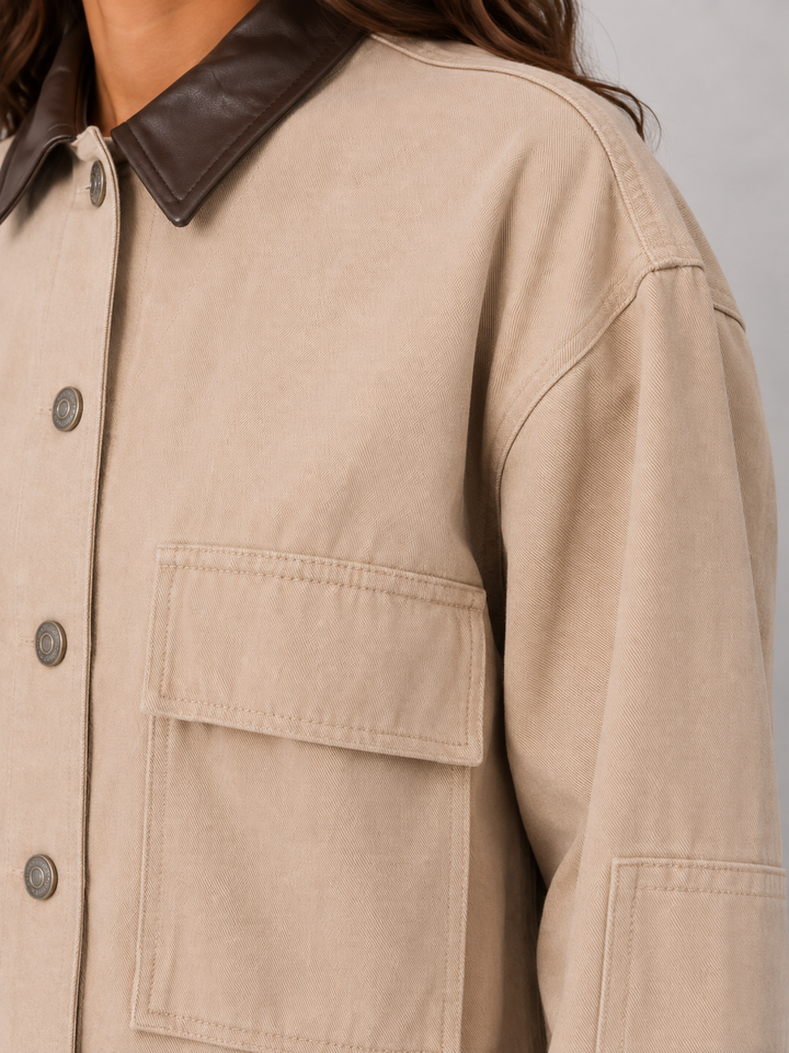 Z Supply Rey Cropped Chore Jacket