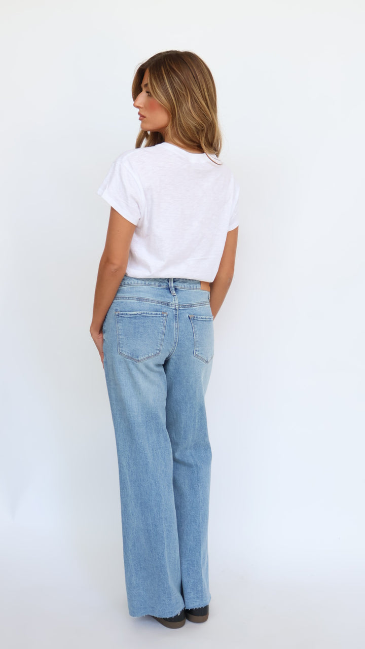 Dear John Denim Fiona Wide Leg Jeans Vintage