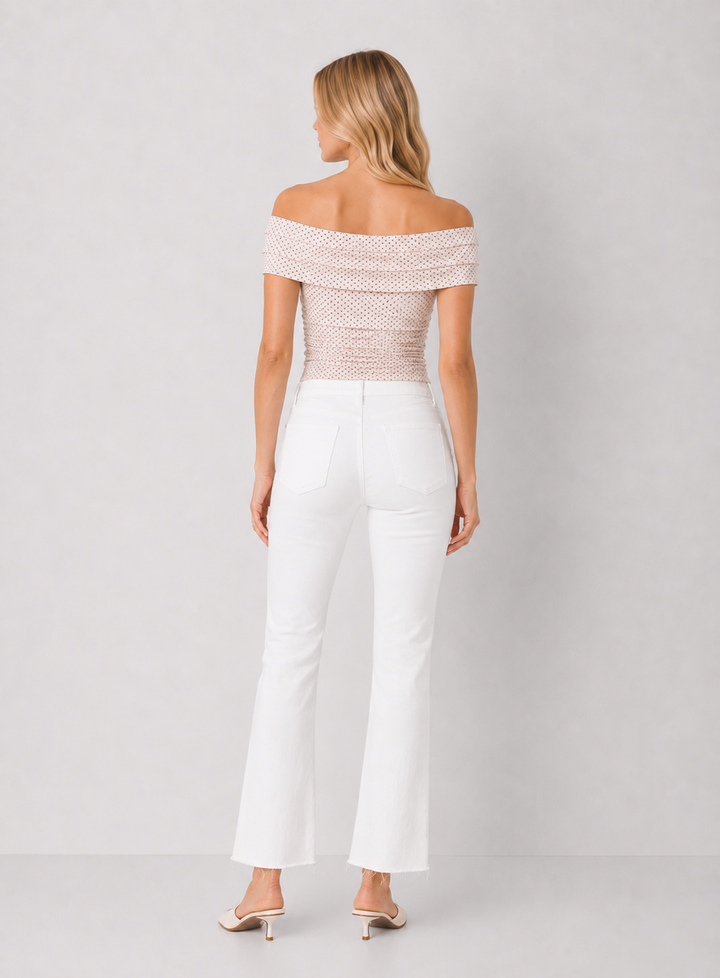 Just Black Denim Relaxed Full Length Flare