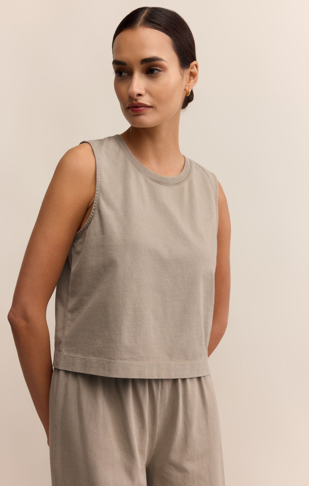 Z Supply Sloane Jersey Muscle Tank Top