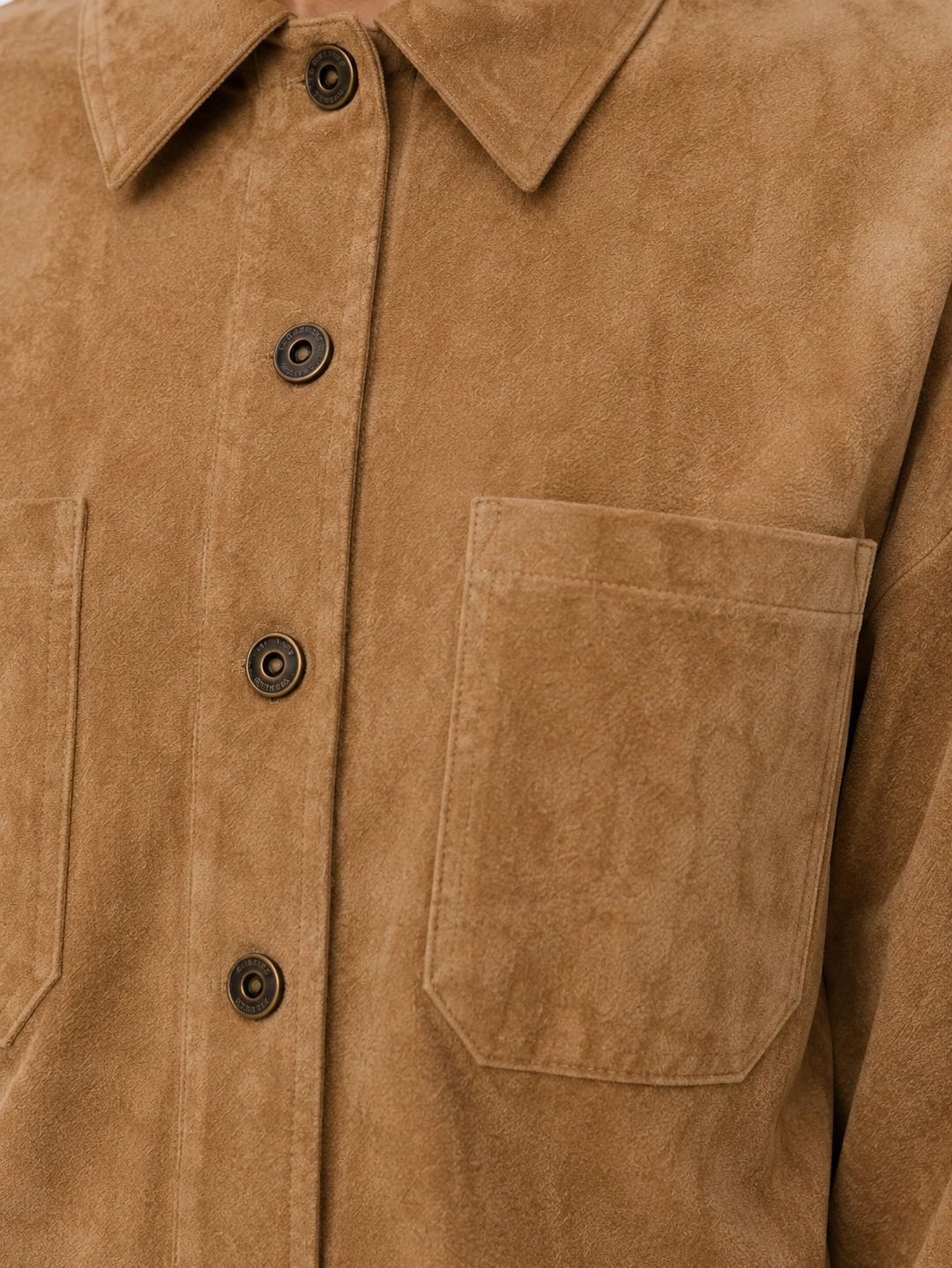 Z Supply All Day Cropped Suede Jacket