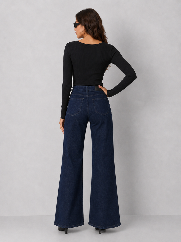 Dear John Fiona Wide Leg Jean - Zodiac