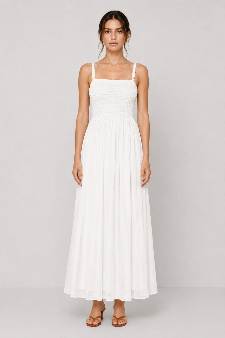 Smocked Maxi Dress