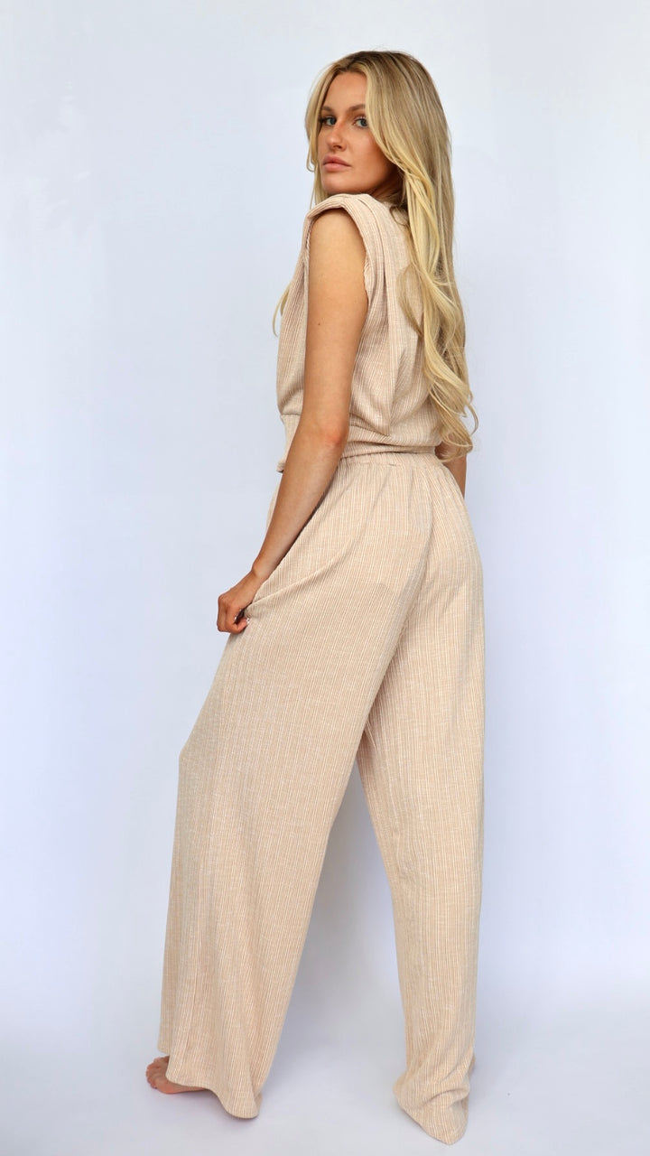 Long Rib Knit Pants