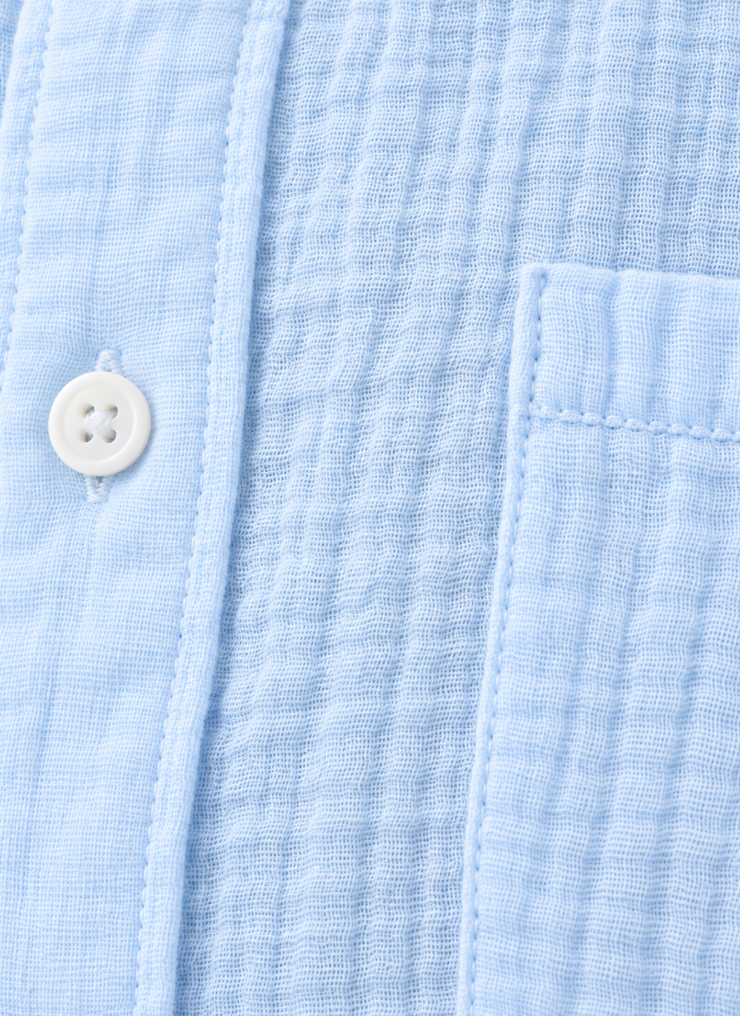 Dear John Gaia Gauze Button Down