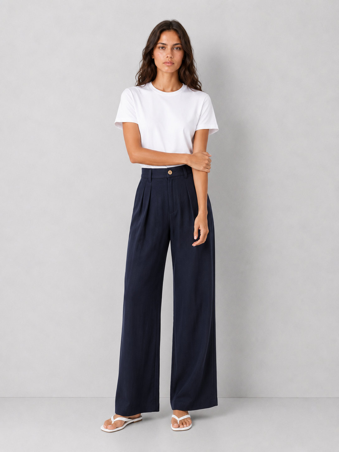 Elan Soft Tailored Wide Leg Pant
