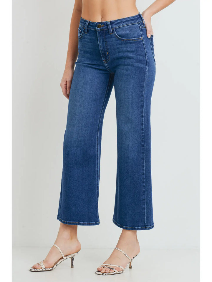 Just Black Denim HR Wide Leg- done