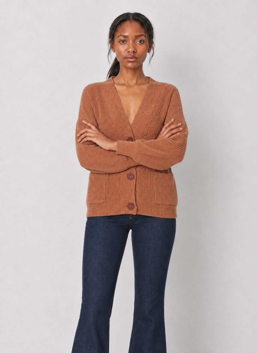 525 Celeste Relaxed Pocket Cardigan
