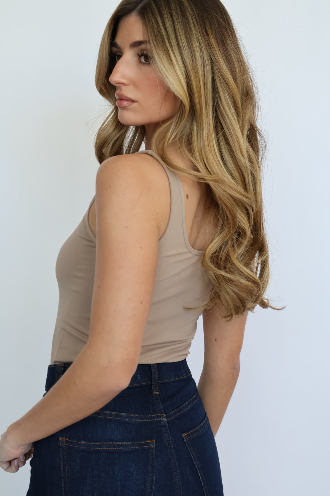 Reversible Contour Tank Top One Size