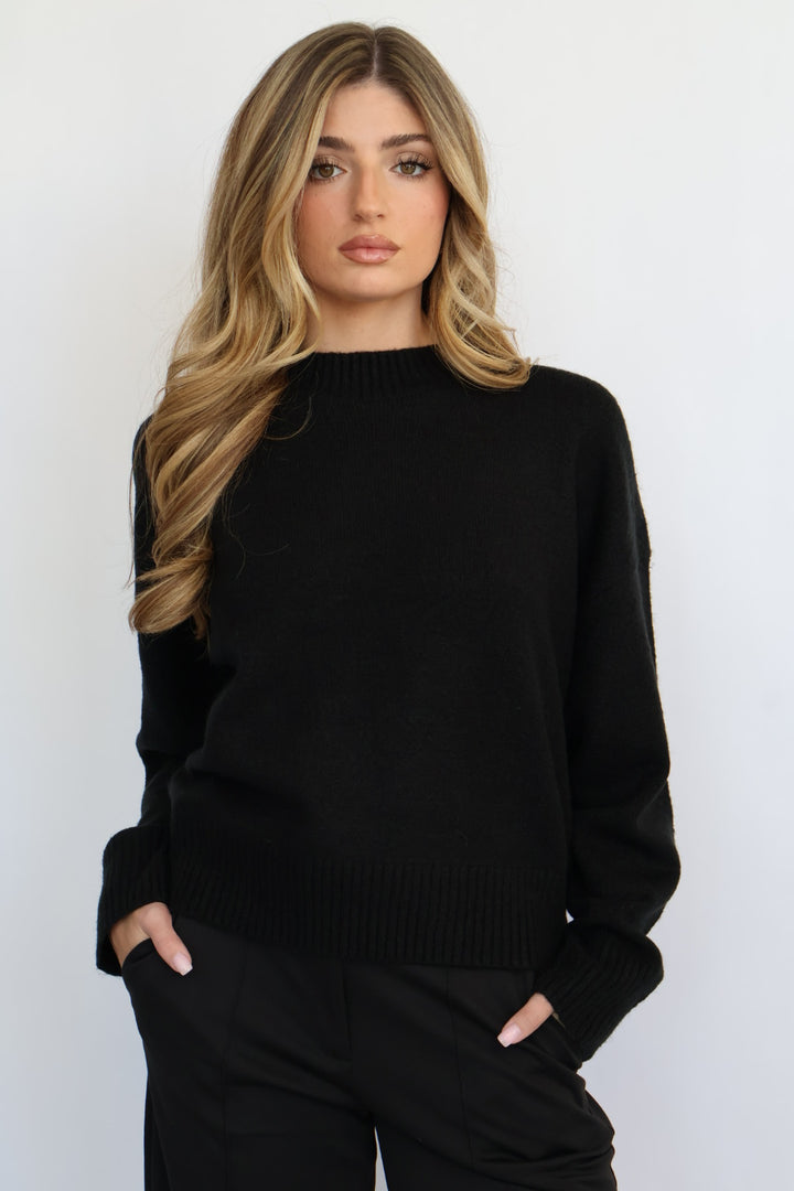 Classic Crew Knit Sweater